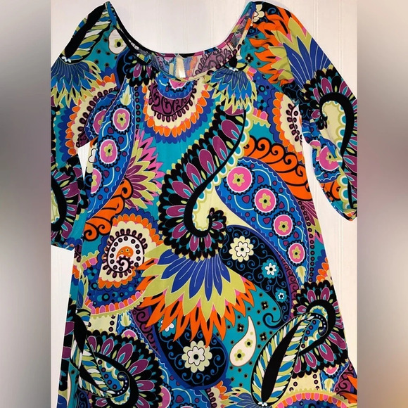 Uncle Frank Floral Dress sz medium B1 - Picture 1 of 4